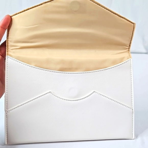 Jafra Gold&White Clutch NWOT - Picture 3 of 5